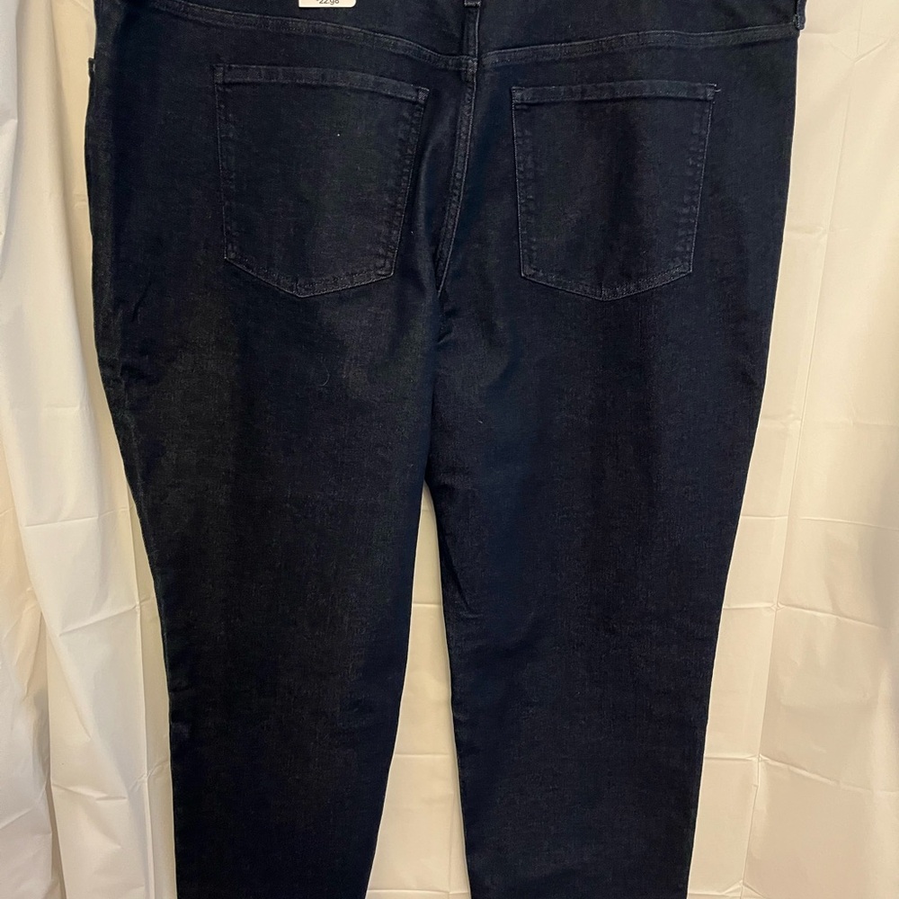NWTG/ 24W high waist jeans/ Terra & Sky/ slight stretch/ five pockets/ dark blue - Picture 3 of 4